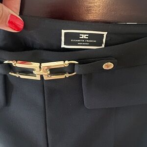 Elizabetta Franchi black pants